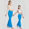Large Size Parent-Child Flared Yoga Pants with Seamless Design for Running and Fitness
