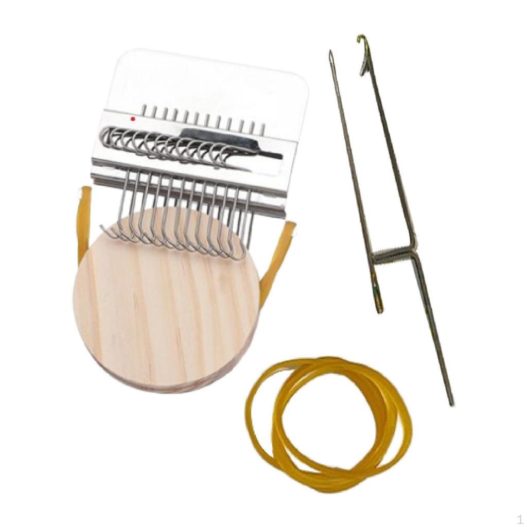 Compact Weaving Loom, Repair Tool for DIY Clothing Projects