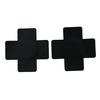 New Fashion Women Sexy Experience 1pair (2Pcs) Print 4 Colors Choice Cross/X Disposable Self Adhesive Pasties Nipple Cover