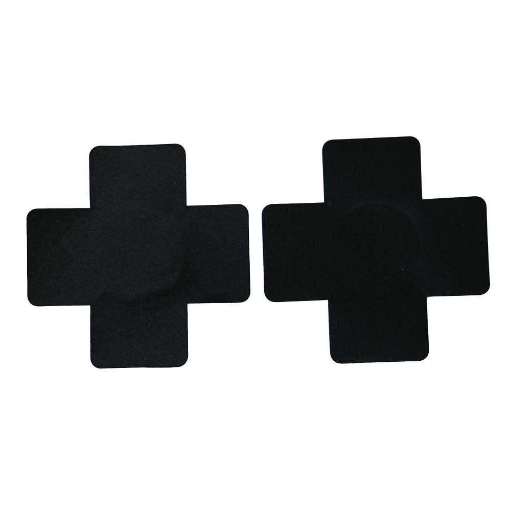 New Fashion Women Sexy Experience 1pair (2Pcs) Print 4 Colors Choice Cross/X Disposable Self Adhesive Pasties Nipple Cover