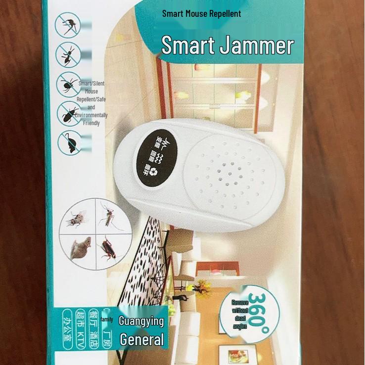 

Умный ультразвуковой отпугиватель вредителей для тараканов, комаров и мышей - Электронное устройство для борьбы с вредителями в доме