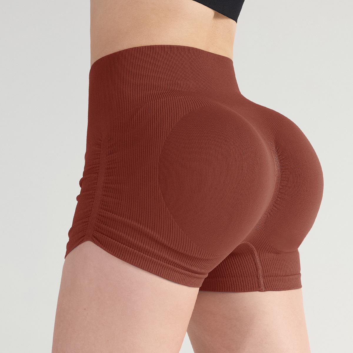 

Women s High-Waist Pleated Yoga Shorts - Breathable, Slimming, Summer Outdoor Running & Cycling Shorts M (100-120 jin) світлого кольору хакі