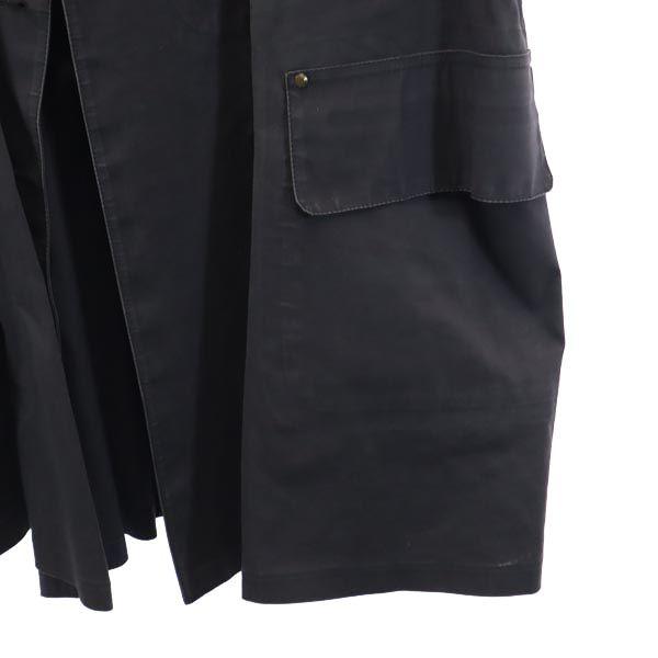 HERMES Chester coat black Men's Used