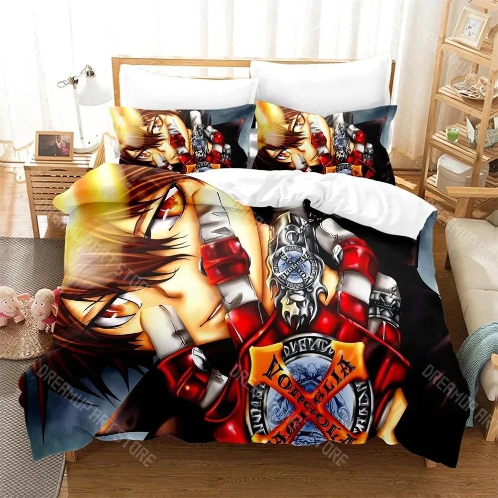 3D-Druck Anime HITMAN REBORN Bettwäsche-Set Jungen Mädchen Twin Queen-Size-Bettbezug Kissenbezug Bett Kinder Erwachsene Heimtextilien