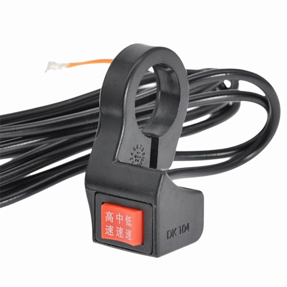 Three Speed Electric Scooter Switch DK104 Handlebar Mounted Switch  Electric Bike