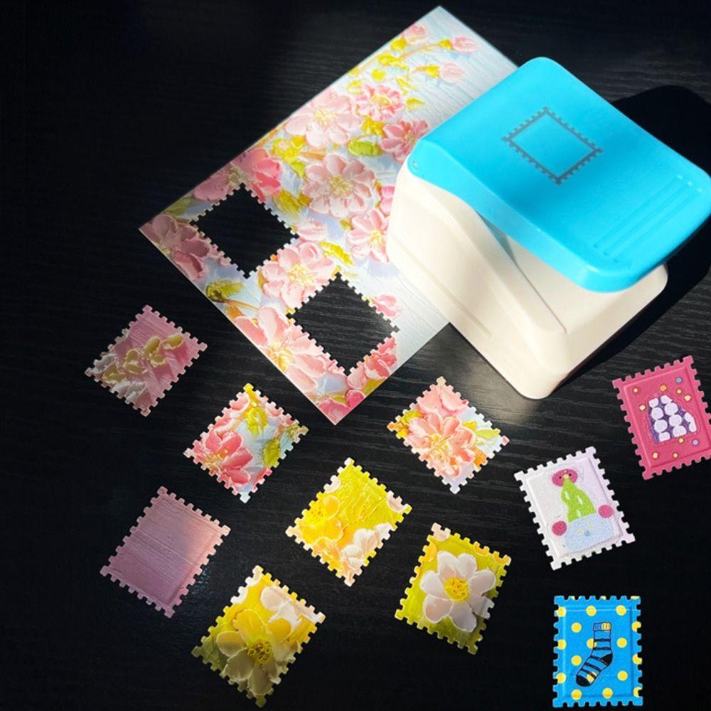 2.87x2.39cm Embossing Machine Labor Saving Stamp Shape Hole Punch Stamp Border Punch  for Card
