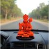 Bahubali Hanuman Ji Murti for Car Dashboard, Lord Hanuman Idol Statue for Home Decoration and Puja, Made with Resin