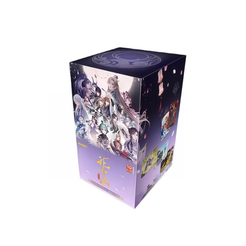 New Flower Also Mountain Heart of The Moon Collection Card Color Gilded Light Official Genuine Peripheral Collection Card