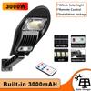 10000W vylepšené 168LED solární pouliční světlo Venkovní vodotěsná LED pro zahradní stěnu Nastavitelný úhel solární lampa Vestavěná 10000 mAH