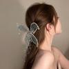1Pair Fairy Butterfly Hairpins Bead Duckbill Clip Fashion Wedding Bridal Headdress  Wedding