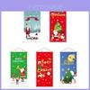 Christmas Hanging Merry Flag Decor Xmas Home Outdoor Party Decoration Window