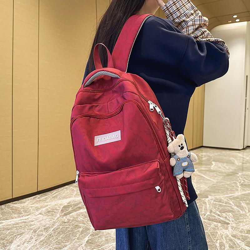 Middle School Student Schoolbag Men's Backpack Women's Graffiti Backpack