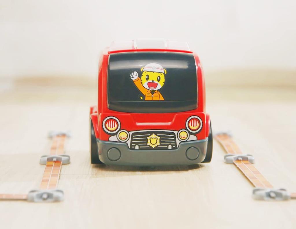 Happinet Shimajiro Programming Car Fire Truck Playable! Learnable! (Ages 3+)