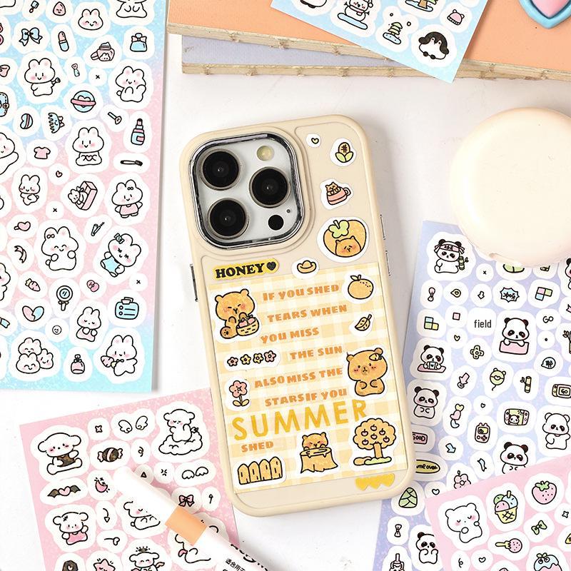 Yuezhen Tongmeng Paradise Die-cut Cartoon Stickers for Children's Journals
