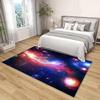 Washable Area Rugs for Living Room Bedroom,Vast Cosmic Landscape Non Slip Rug,Low Pile Soft Fantastic Nebula Indoor Floor Carpet