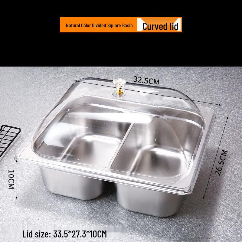 

Restaurant Multi-purpose Divided Food Basin