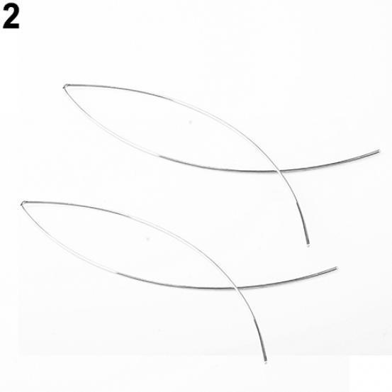 

Женская мода простой дизайн ручной работы абстрактные серьги в форме рыбы ювелирные изделия