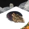 Semi-stereoscopic Wolf-shape Wall Ornaments Drop Glue Mold Diy Wall Pendant Desktop Decoration Epoxy Silicone Mold