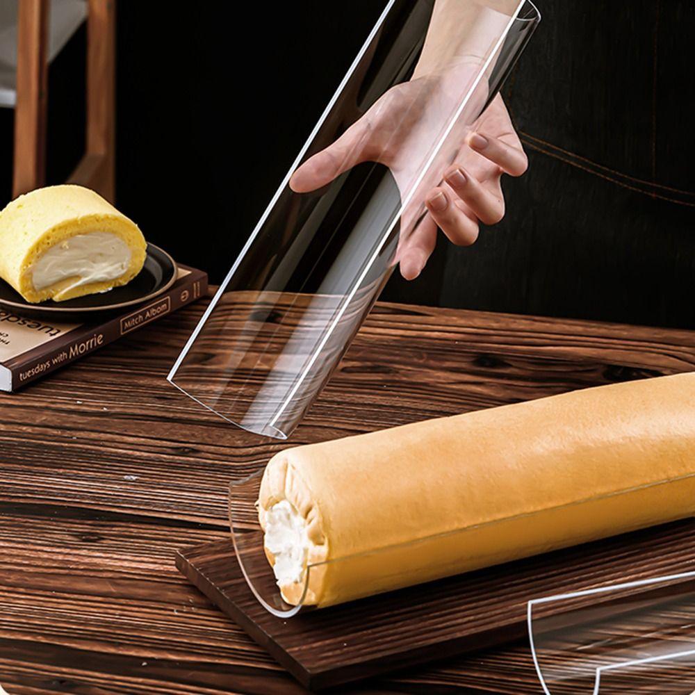 Reusable Cake Roll Holder Acrylic Rollers Roll Cake Roll Stand Cake Roll Shaped Mold  Swiss Roll