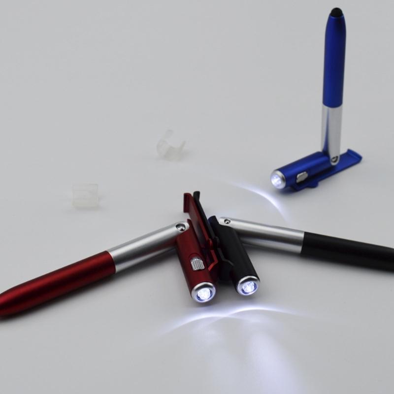 Ballpoint Pen with Led Light Mobile Phone Holder Girl Boys Birthday Present Gift
