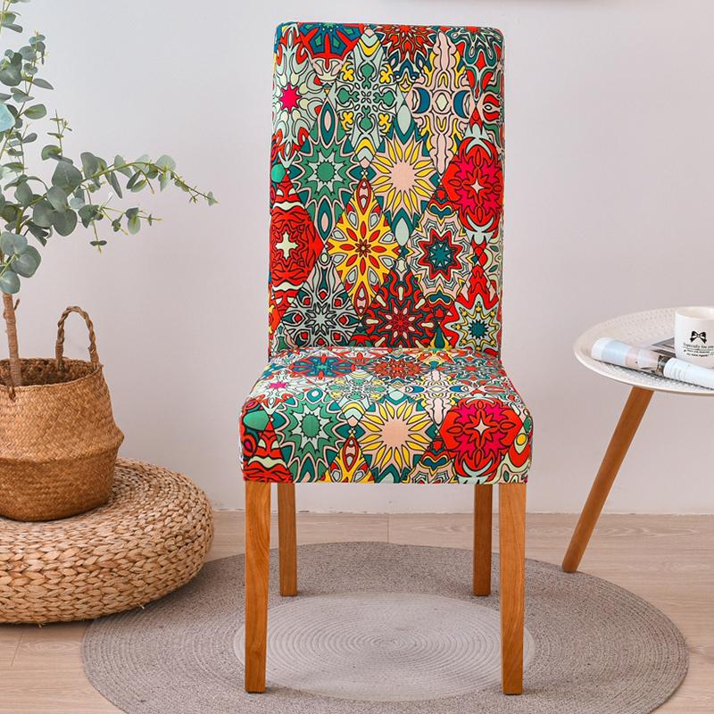 Stretch-Stuhlbezug für Esszimmerstühle, schmutzabweisend, Sitzbezug für Wohnzimmer, Hochzeit, Küche, Hotel, Zeremonie, Bankett, Büro, abnehmbar