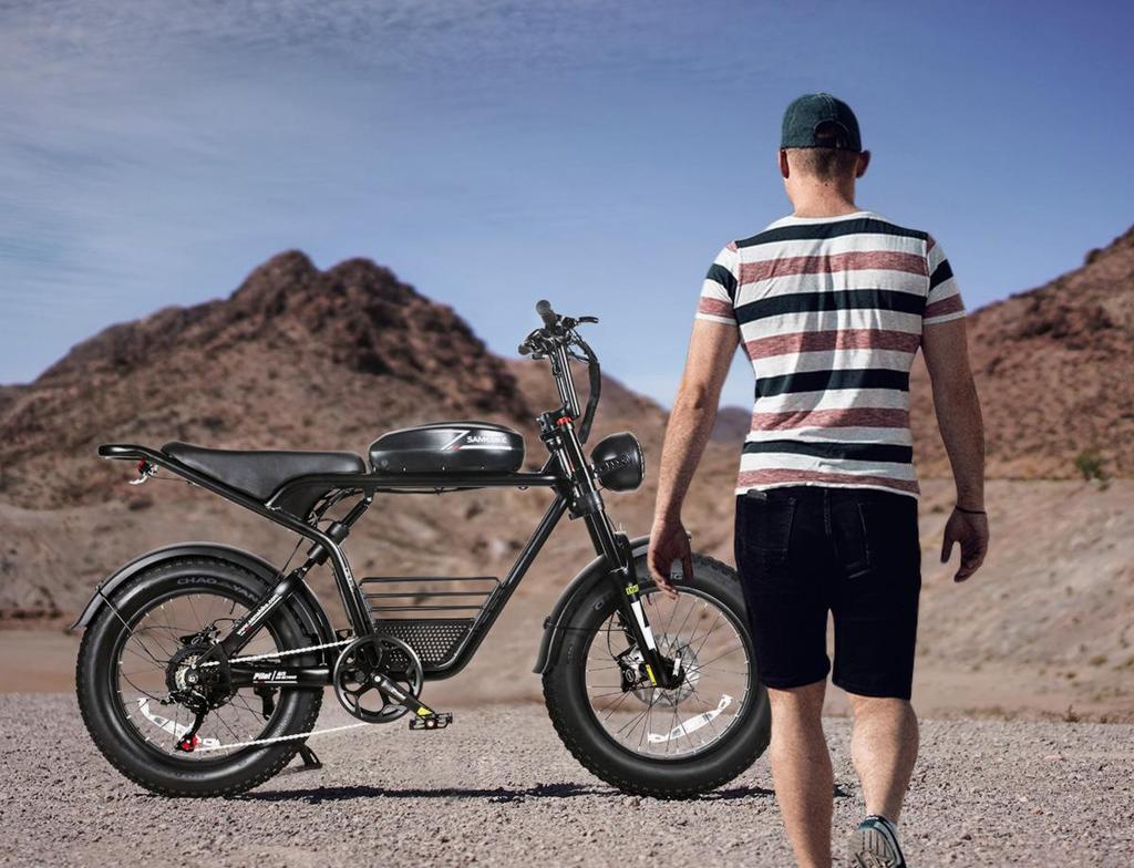 AMEBIKE M20 1800W Doppelmotor 48V Doppelbatterie Mountain Snow Highway Elektrofahrrad Fat Tire Offroad Elektrofahrrad