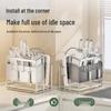 YouShu Stainless Steel Slanted Knife & Dual Chopping Board Rack