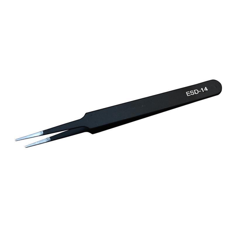 Anti-Static ESD Precision Stainless Steel Tweezers for Eyelash and Eyebrow Styling