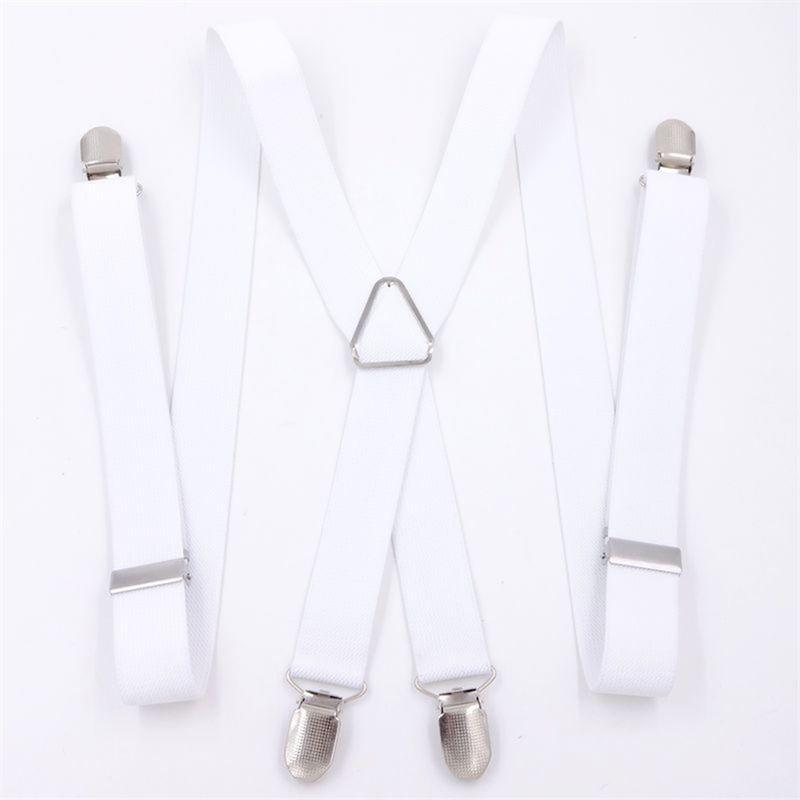 Men Work Heavy Duty Suspenders Adjustable Elastic Trouser Braces Belt Strap Suspenders Braces Women Pants Shirt Skirt Accessorie