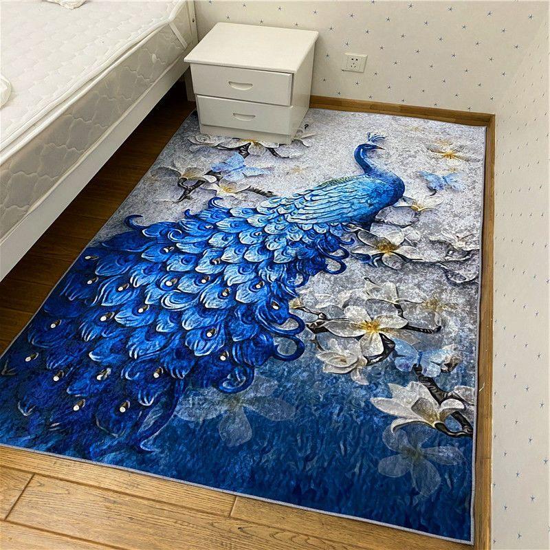 Vardagsrumsmatta Abstrakta Mattor Sovrum Konst Klädkammare Rumsdekoration Matta Halkfri Matta