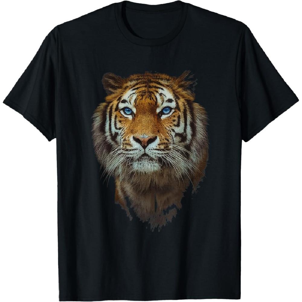 

Bengal Tiger Endangered Wildlife Lover Big Cat Print Shirt T-Shirt S