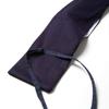 [Ikenkashi] Kendo Shinai Bag with Shoulder Strap, 2-Piece Set, Kendo Garment Fabric, Navy