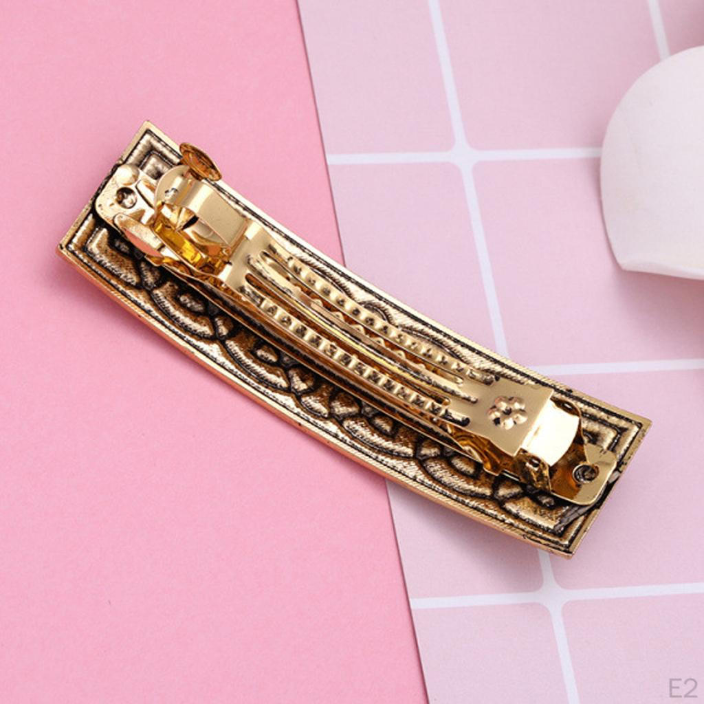 Style Metal French Barrette Clip Hair Clasp Accessories