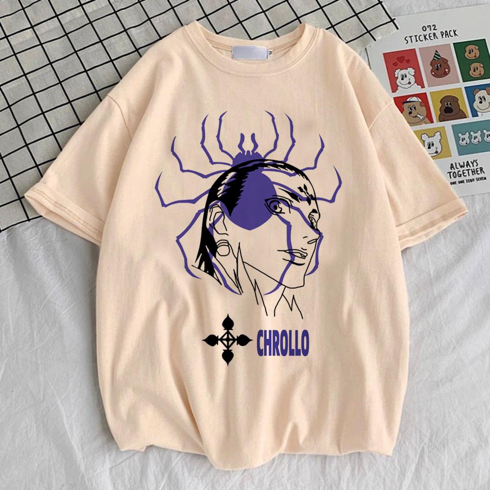 Hunter x Hunter top tees female Colorful streetwear Gothic korean clothes shirt Vintage 80s Comfortable kawaii Breathable Trendy