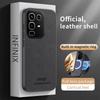 Leather Magsafe Case for Infinix Note 50 Pro 4G Car Magnetic Holder Wireless Charging Silicone Phone Cover Note50Pro X6855 X6858