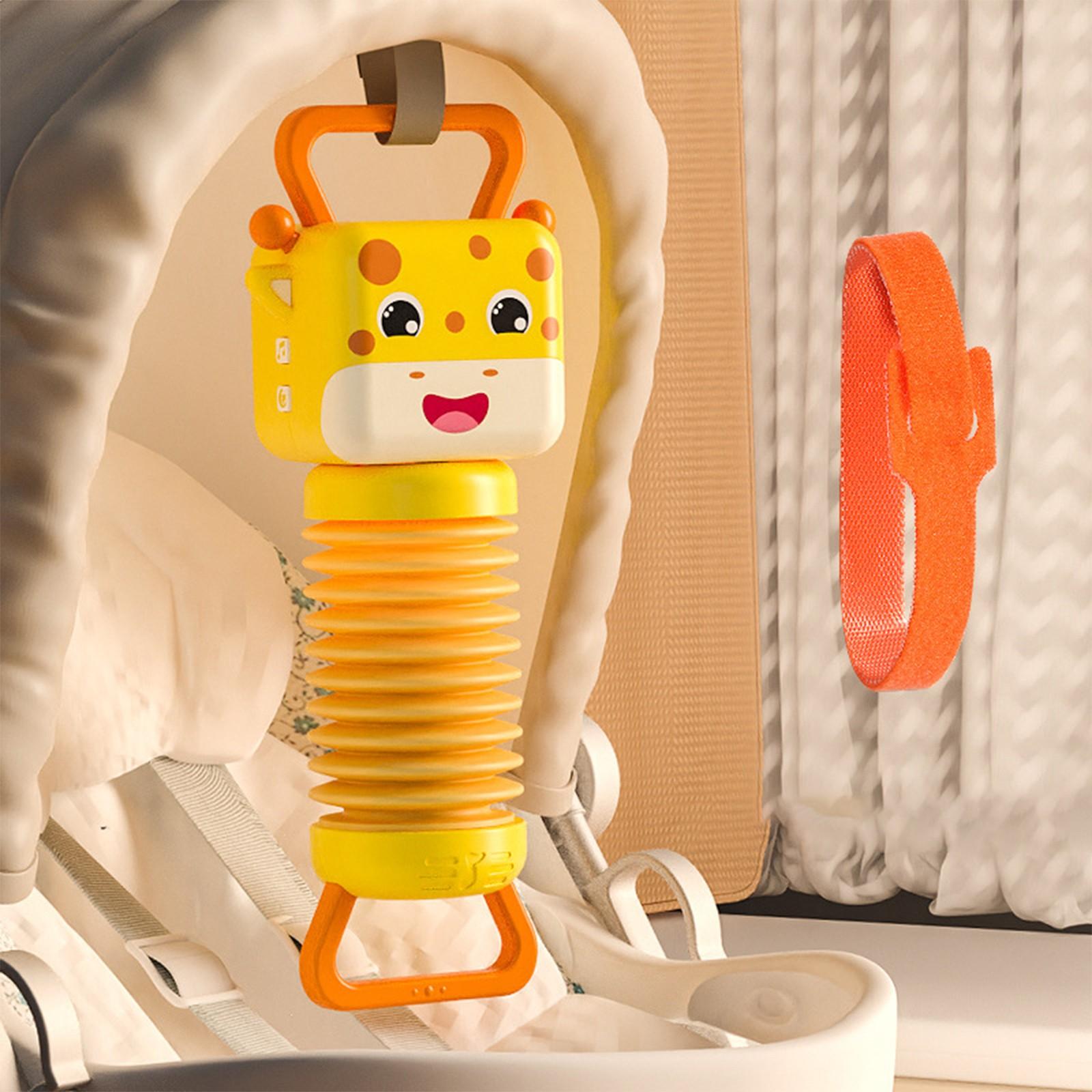 

Гармошка для тварин, іграшки для немовлят, іграшки для музичних інструментів для вмовляння немовлят спати, заспокоюючи новонароджених жовтий