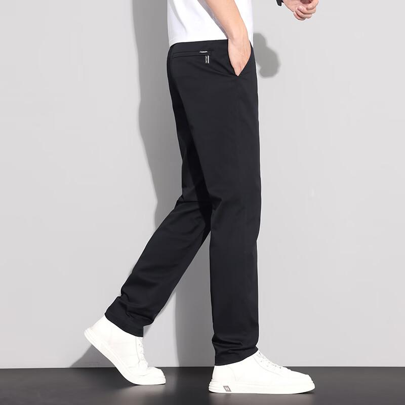 PLAYBOY Men's Straight-Leg Casual Business Pants