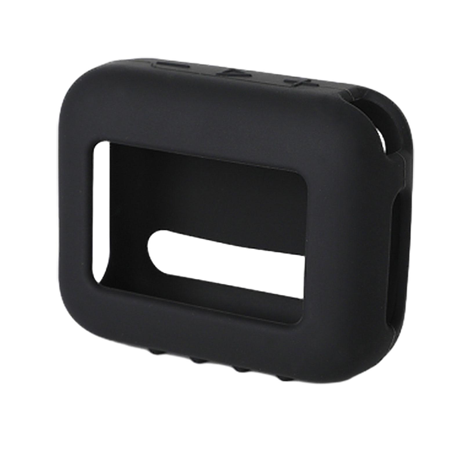 

Lightweight Silicones Cover for GO4 Speaker Case Sleeve AntiScratch and Dustproof Case with Handle Easy to Carry чёрный