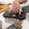 Portable Camping Sealed Lunch Box Stainless Steel Food Containers Leak-proof Bento Crisper Kitchen Storage Boxes with Lids