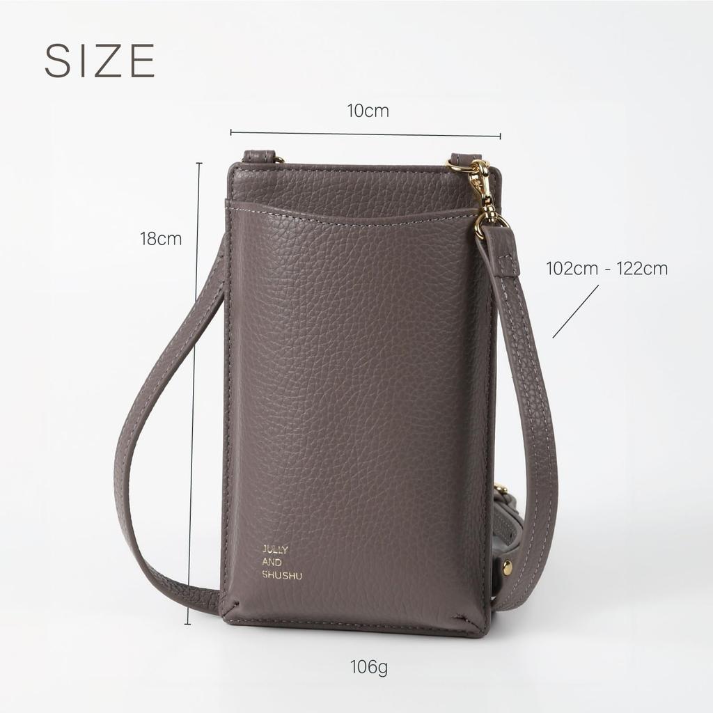 AND Lightweight Smartphone Shoulder Crossbody Vertical Smartphone Pouch Shoulder Bag Smartphone Pochette Wallet Pochette [JULLY SHUSHU] Women's TG-SS