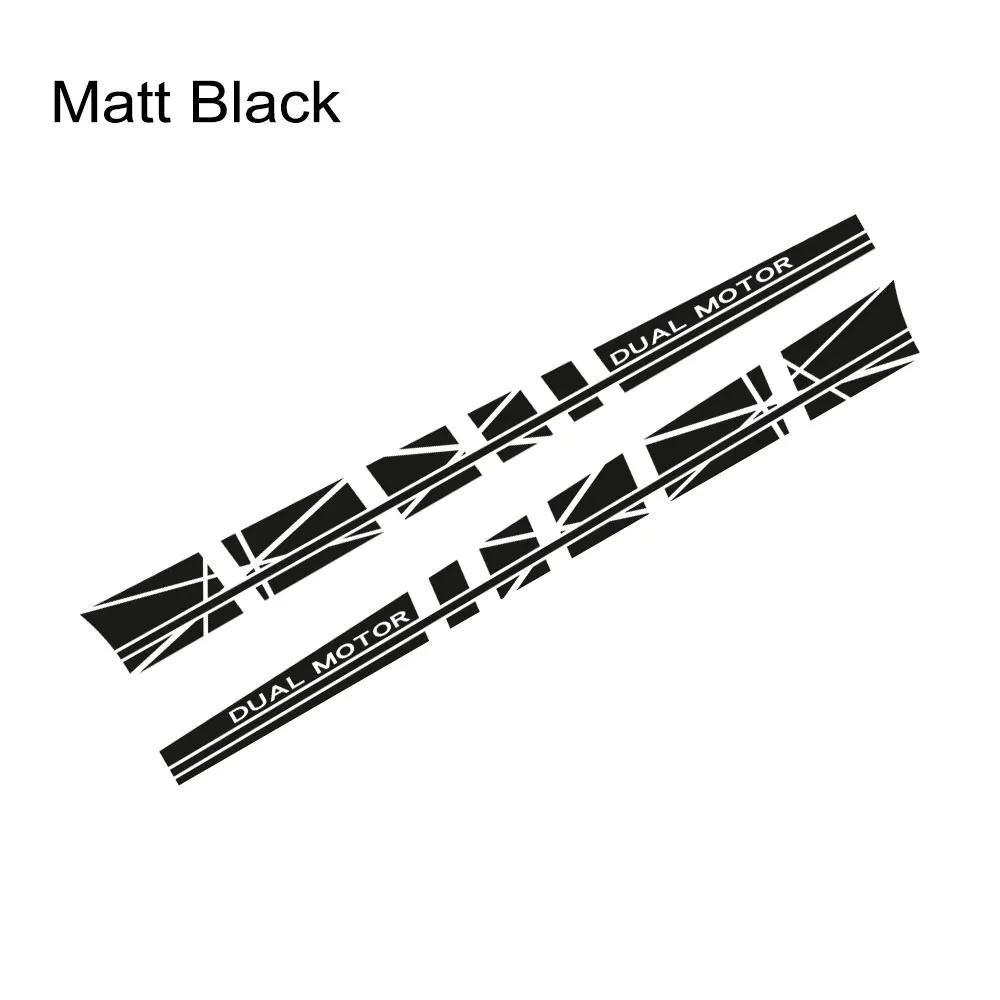 For Tesla Model Y Car Door Side Stickers PVC Decals Decoration Decal Waterproof Vinyl Film Auto Exterior Styling Car Accessories
