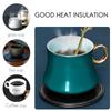 6Pcs Heat-resistant Tea/Coffee Cup Pad Non-slip Round/Square Drink Mat  Afternoon Tea Mug