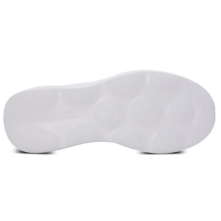 Under Armour Victory Comfortable Fabric Low Top Running Shoes Men sneaker White 3023639-100