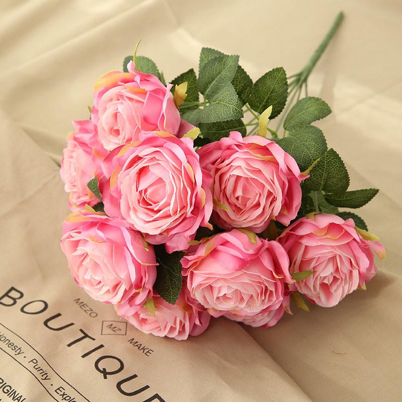 Highend Silk Rose Flower Decor For Wedding Home Photography And Outdoor Arrangements