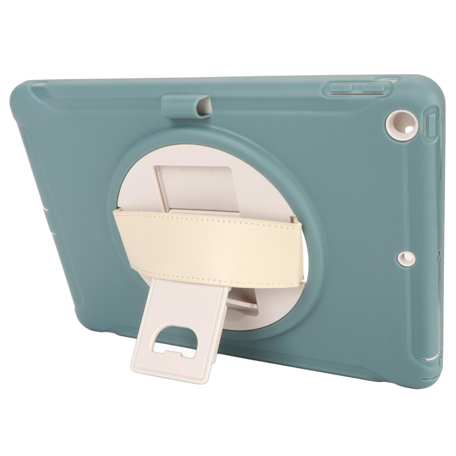 

Защитный чехол для планшета для IOS 10.2, трехслойный, прочный, с защитой от падения, с ремешком на руку зелёный