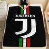 1PC Juventus Football Club Patterned Flannel Blanket Suitable For All Seasons for Home Decor Warmth and Comfort Gifts Holiday Present