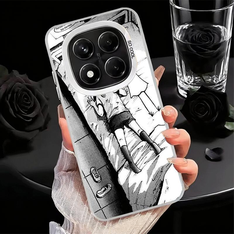 Custodia morbida per telefono anime Oyasumi Punpun per Xiaomi Redmi Note 13 14 15 Pro Plus 12S 12 11S 11 11T 10S 10 Copertura posteriore antiurto