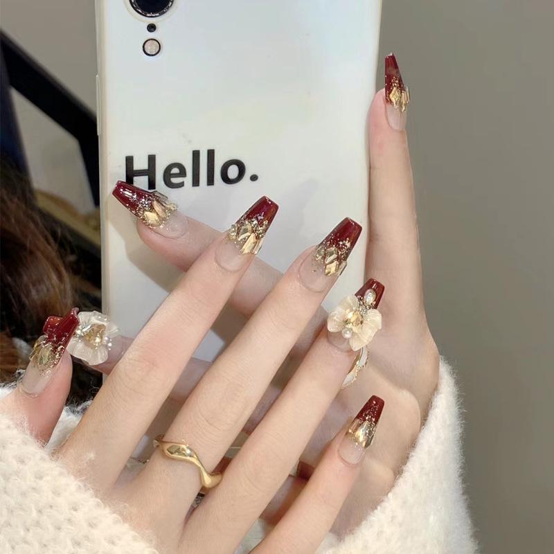 

New Year Rhinestone Bow Nail Art Patches – Advanced Pure Desire Style