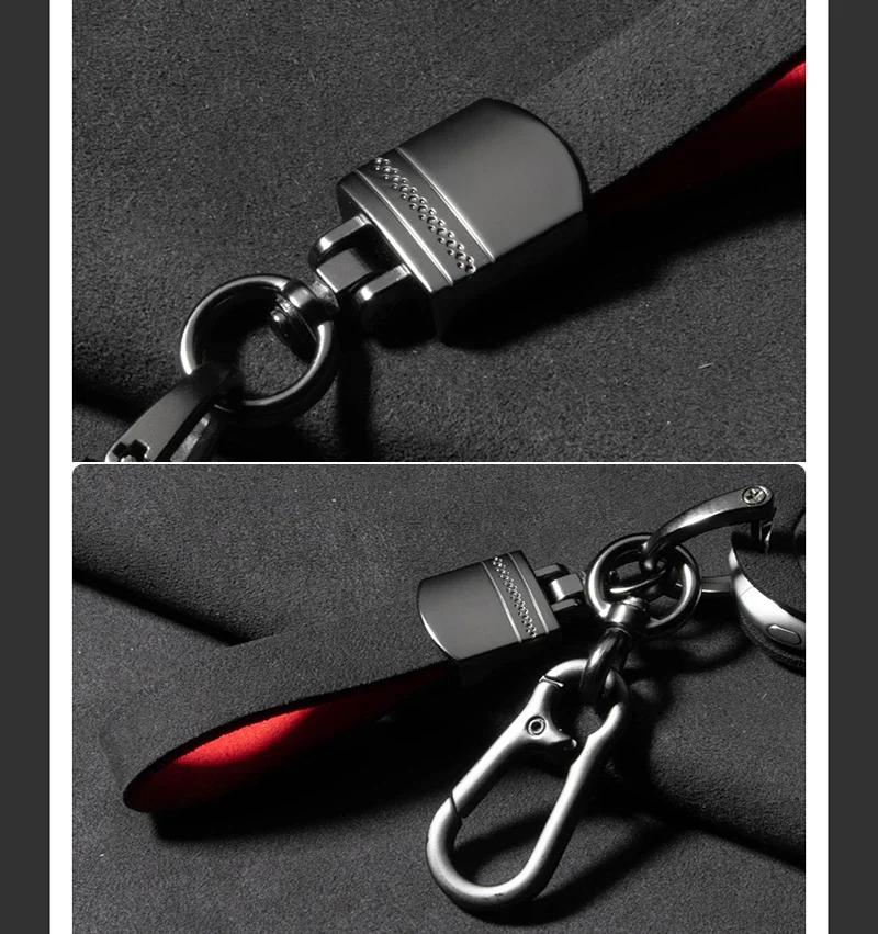 Interior Mouldings New Luxury High-quality Fashion Sports Suede Key Case Cover For BMW E90 E60 F30 f20 F10 1 2 3 4 5 6 7 Series
