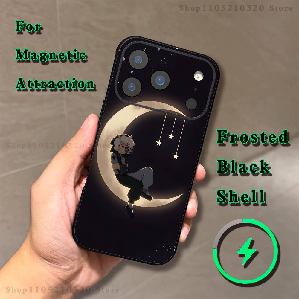 T-The O-Owl House Hunter Phone Case For iPhone 17,16,15,14,13,12,11,Pro,Max,Plus,Mini,SE4,E Magnetic Magsafe Wireless Charging